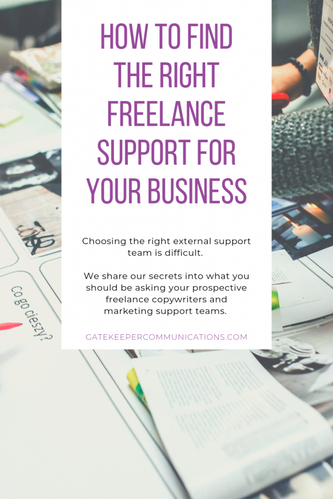 How to find the right freelance support for your business