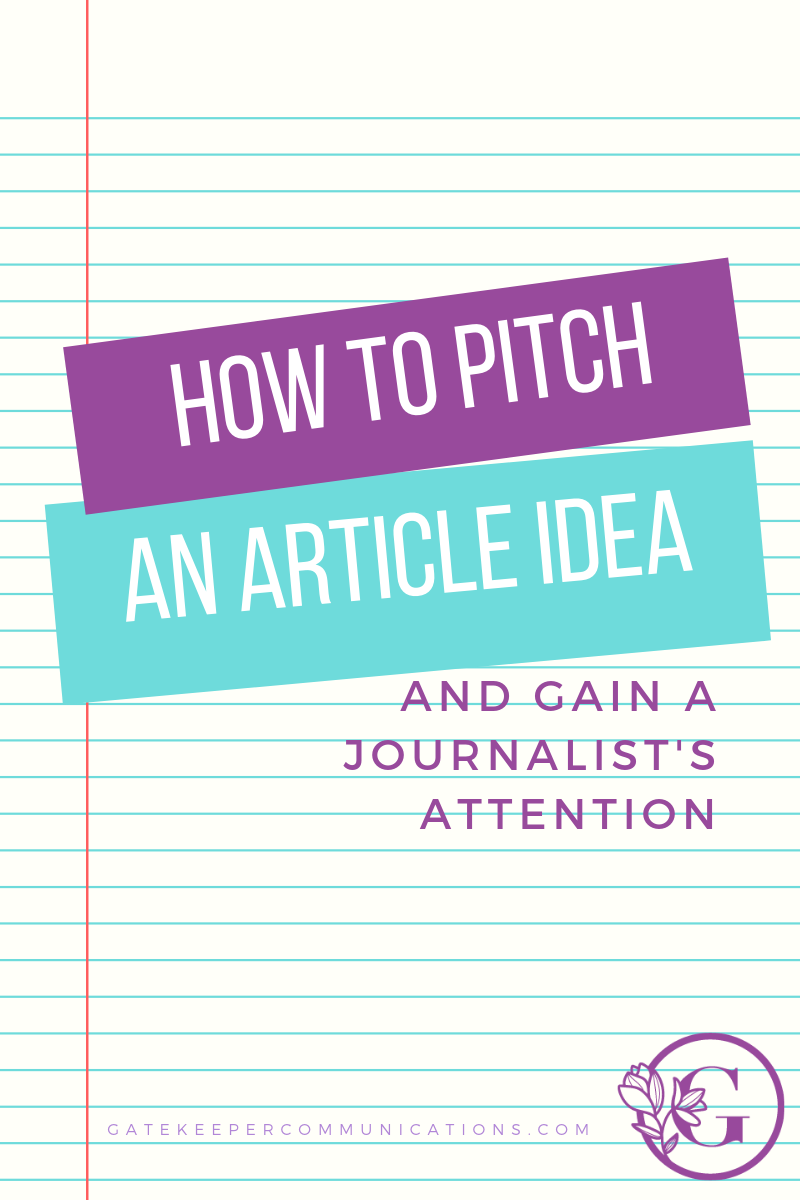 How to pitch an article Ipswich Gatekeeper Communications
