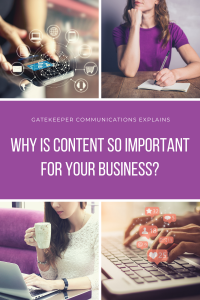 Why is content important? We explain in our blog why businesses should be investing in their content