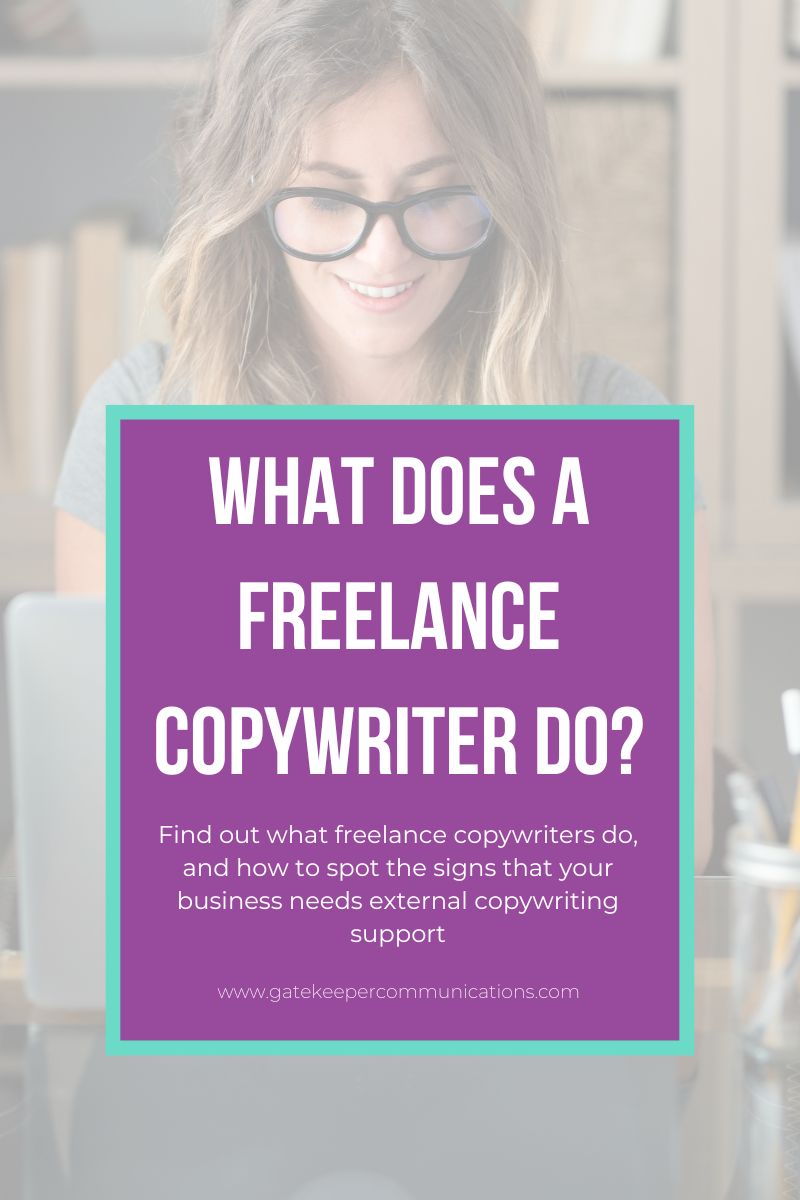 What Does A Freelance Copywriter Do Gatekeeper Communications